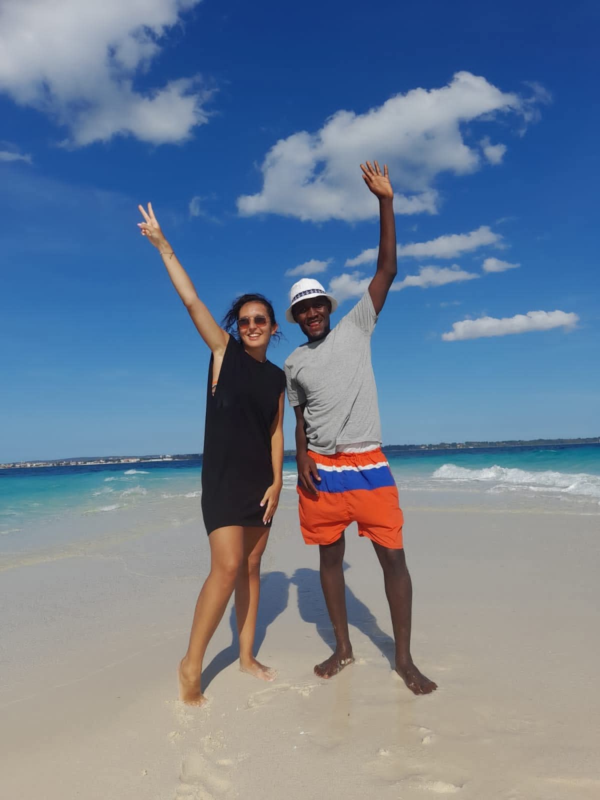 Pure joy on Nakupenda Beach